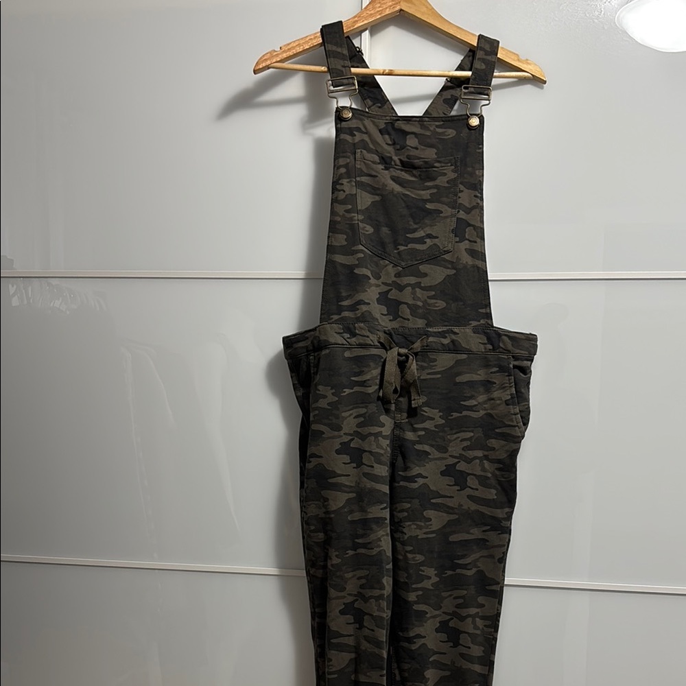 Camouflage Straight Leg Jumpsuit
